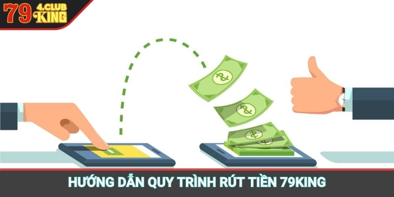 Hướng dẫn quy trình rút tiền 79KING